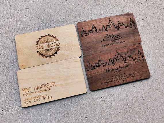 35 Pcs DIY Laser Engraving Material Box Kit(Metal Business Card+Wood  Bookmarks)