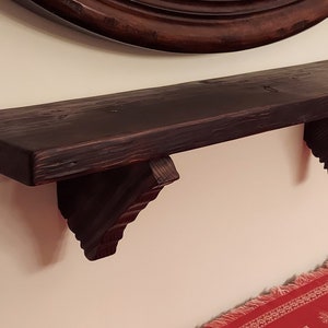Hand Made Rustic South Carolina Wall Shelf Made In USA