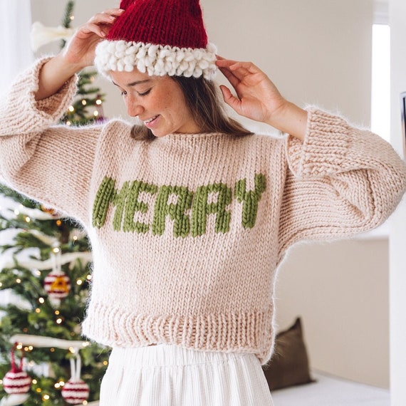 Knitted clearance christmas jumper