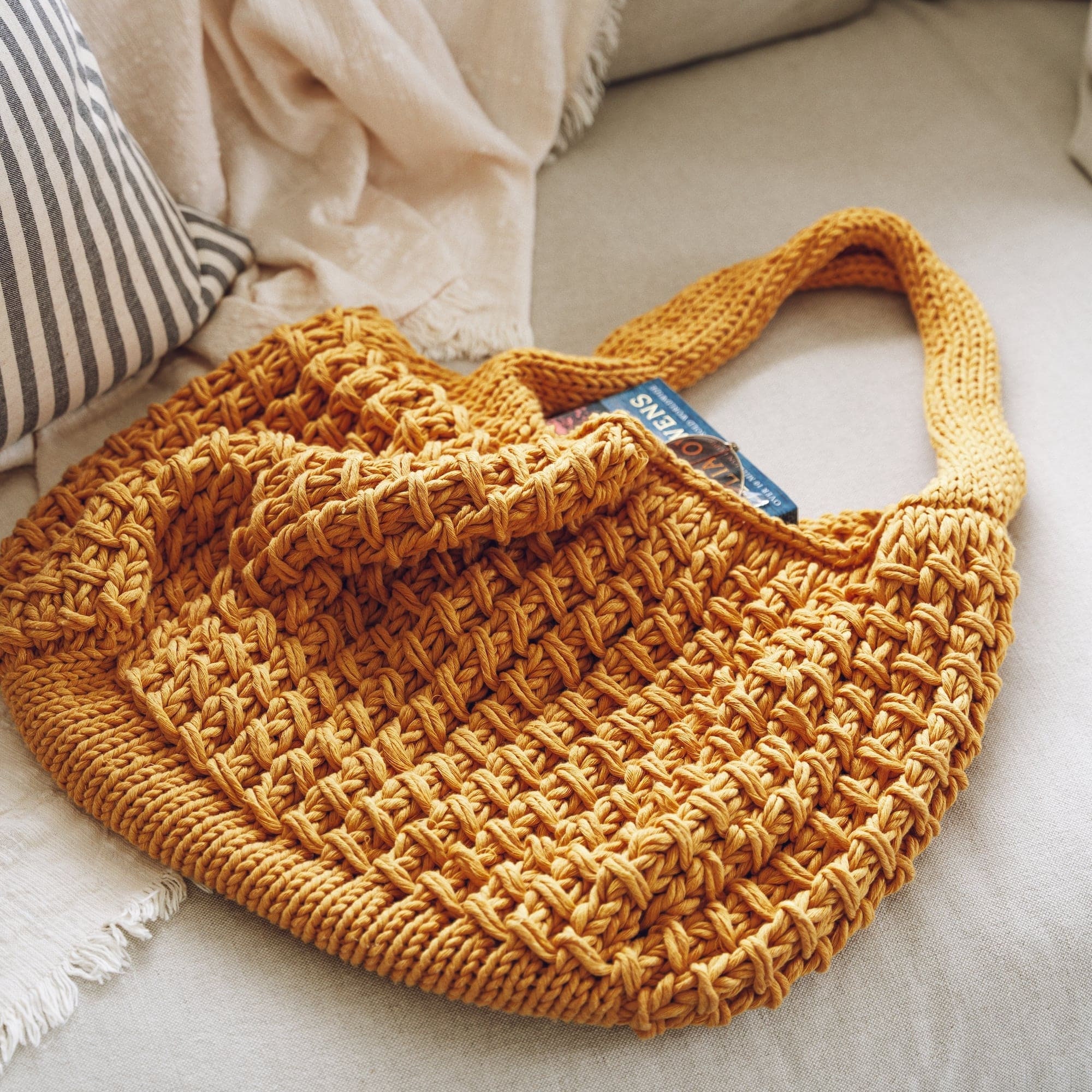 Free Crochet Beach Bag Pattern — Knit Paint Sew