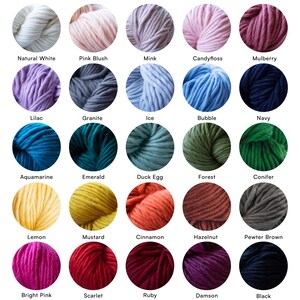 Beginners knit kit - knit your own super chunky scarf or snood - chunky knitting kit image 7
