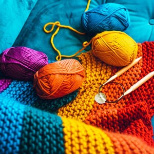 Rainbow Super Chunky Yarn Bundle