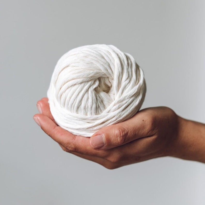 Big Cotton Yarn Bundle of 12 100 Recycled Cotton Etsy