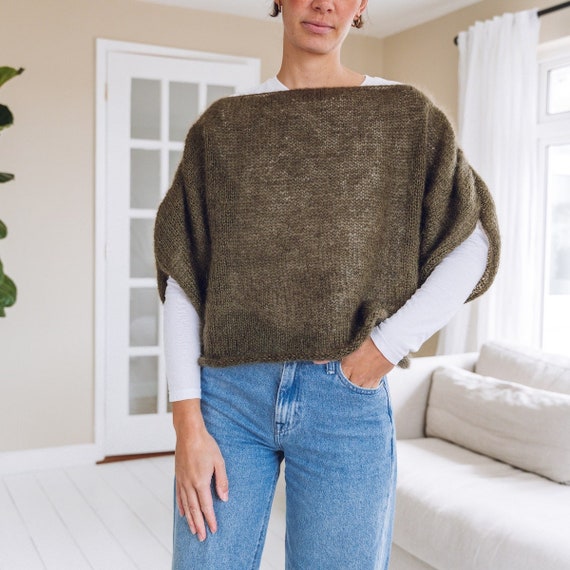 Knitting Pattern 'what the Fluff' Mohair Top - Etsy Canada