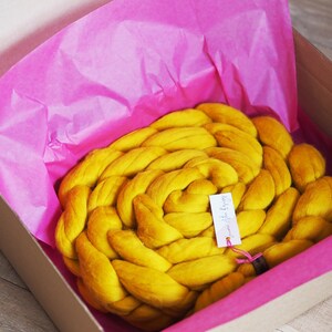 Mustard Yellow coloured Rapunzel Scar with gift ready packaging