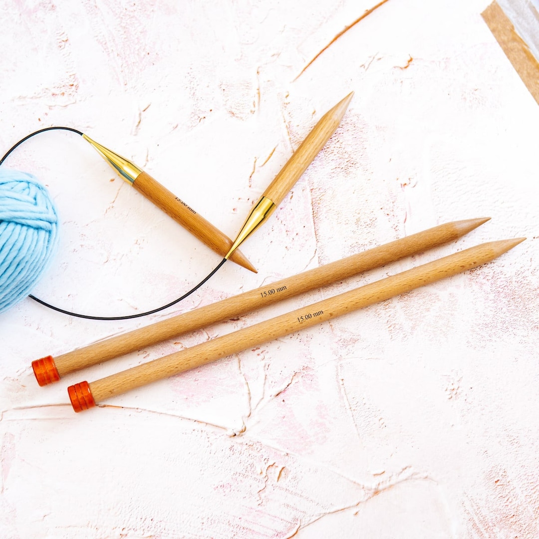 15mm Knitting Needles 15mm Circular Needles Super Chunky Knitting
