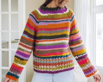 Knit Kit - Knit More Waste Less Jumper | Waste free Jumper Knitting Kit