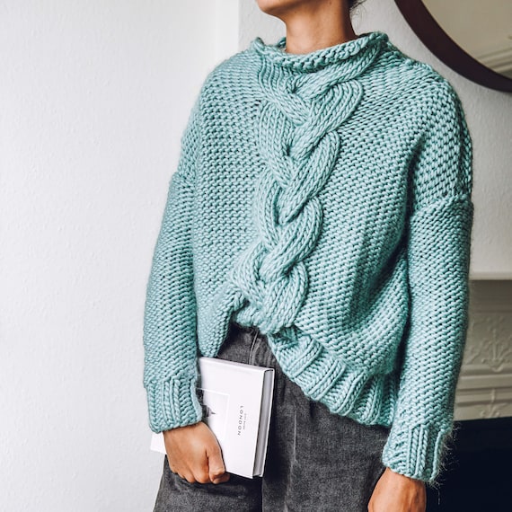 Knit Kit - Chunky Cable Knit Jumper - Make Your Own Super Knit Kit - Chunky Cable Knit Jumper - Make Your Own Super