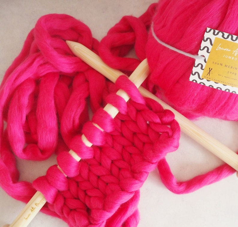 25mm Jumbo Knitting Needles Suitable for Jumbo Merino Yarn Etsy