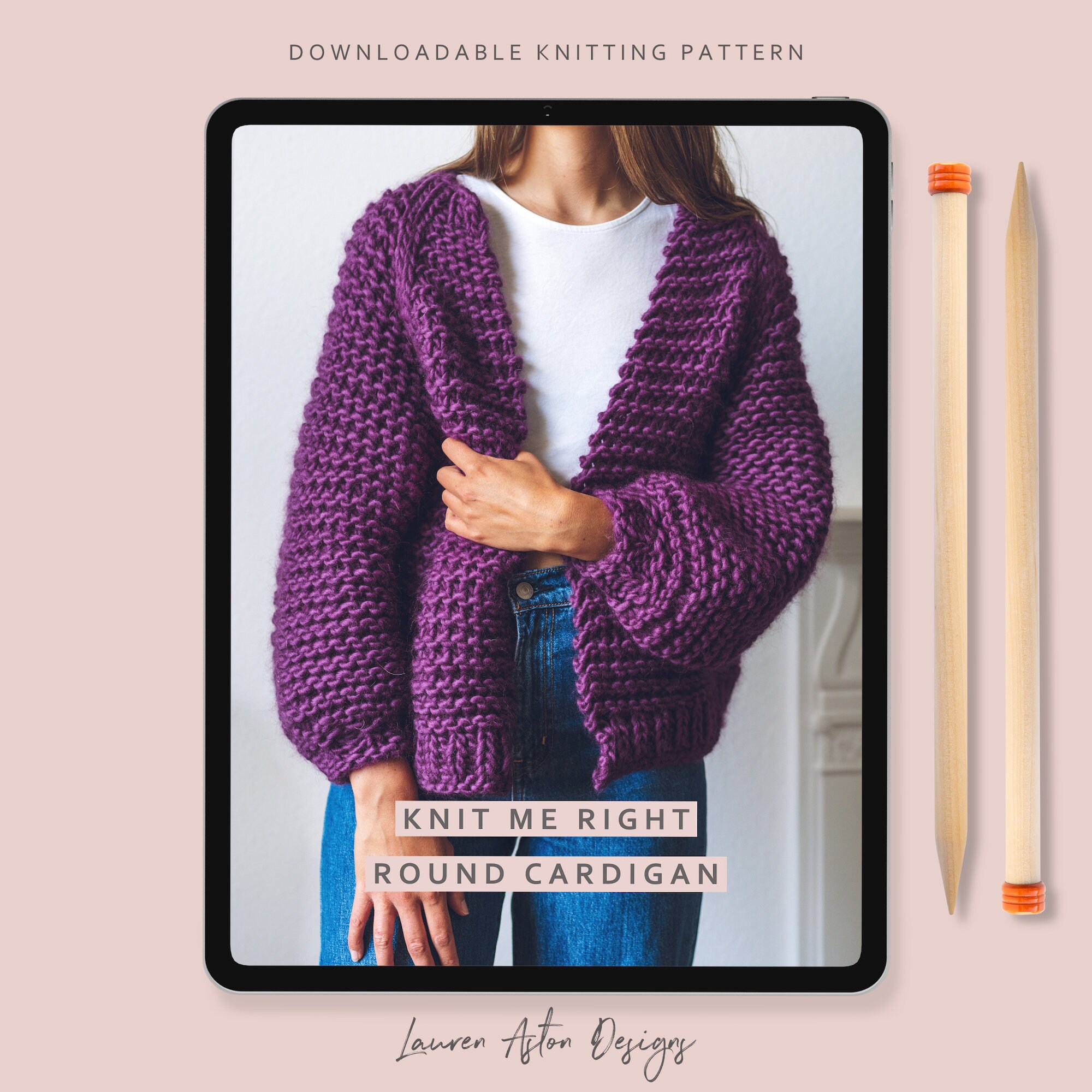 Knitting Pattern 'knit Me Right Round 