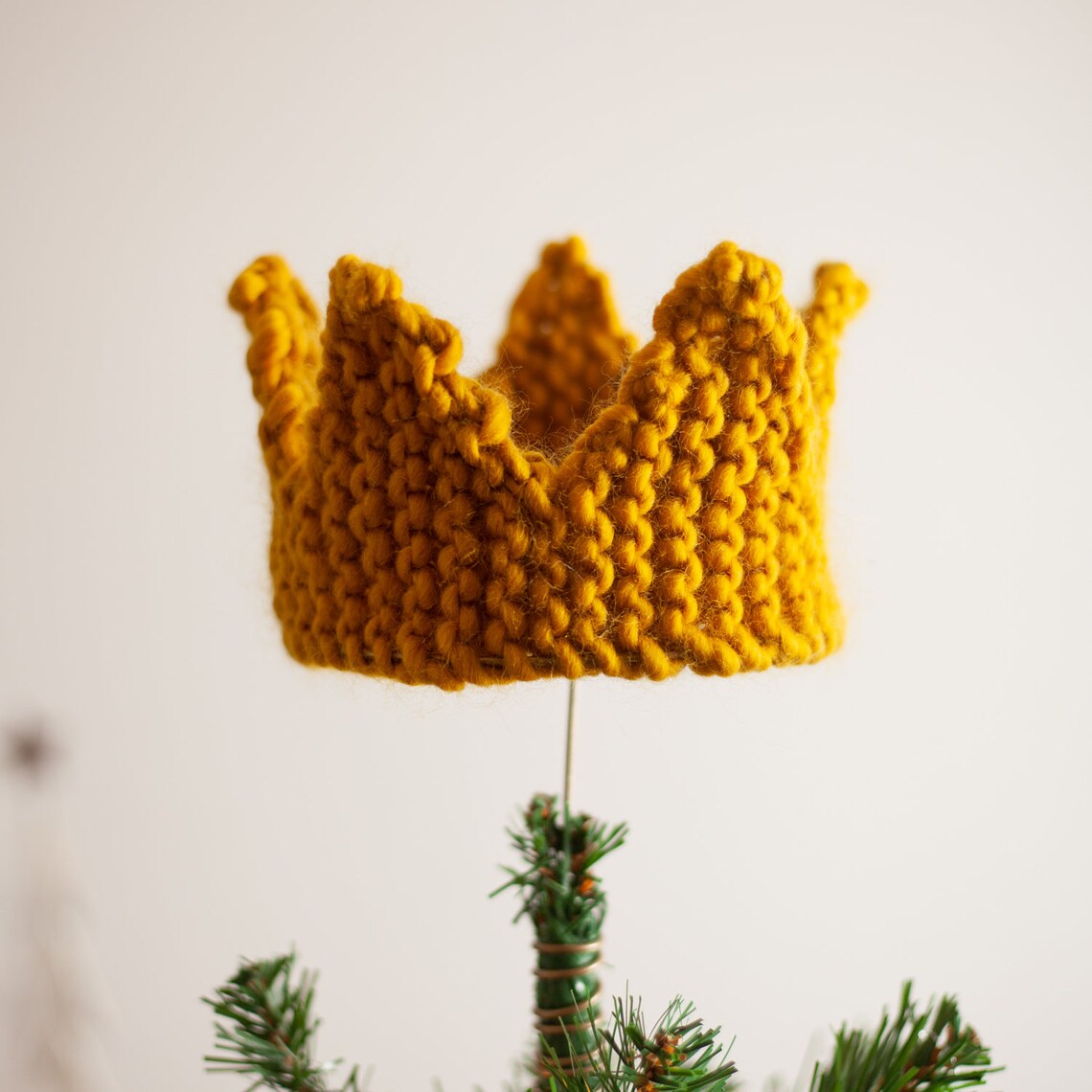 Crown Christmas Tree Topper image 1