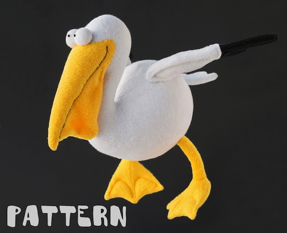 pelican soft toy