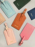 Personalized Leather Luggage Tag: Monogrammed Travel Gift product logo
