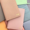 FREE shipping! For order> 150 USD-  Passport Cover - Monogram Passport holder- Personalized Leather Passport Holder  (Classic Font) product logo