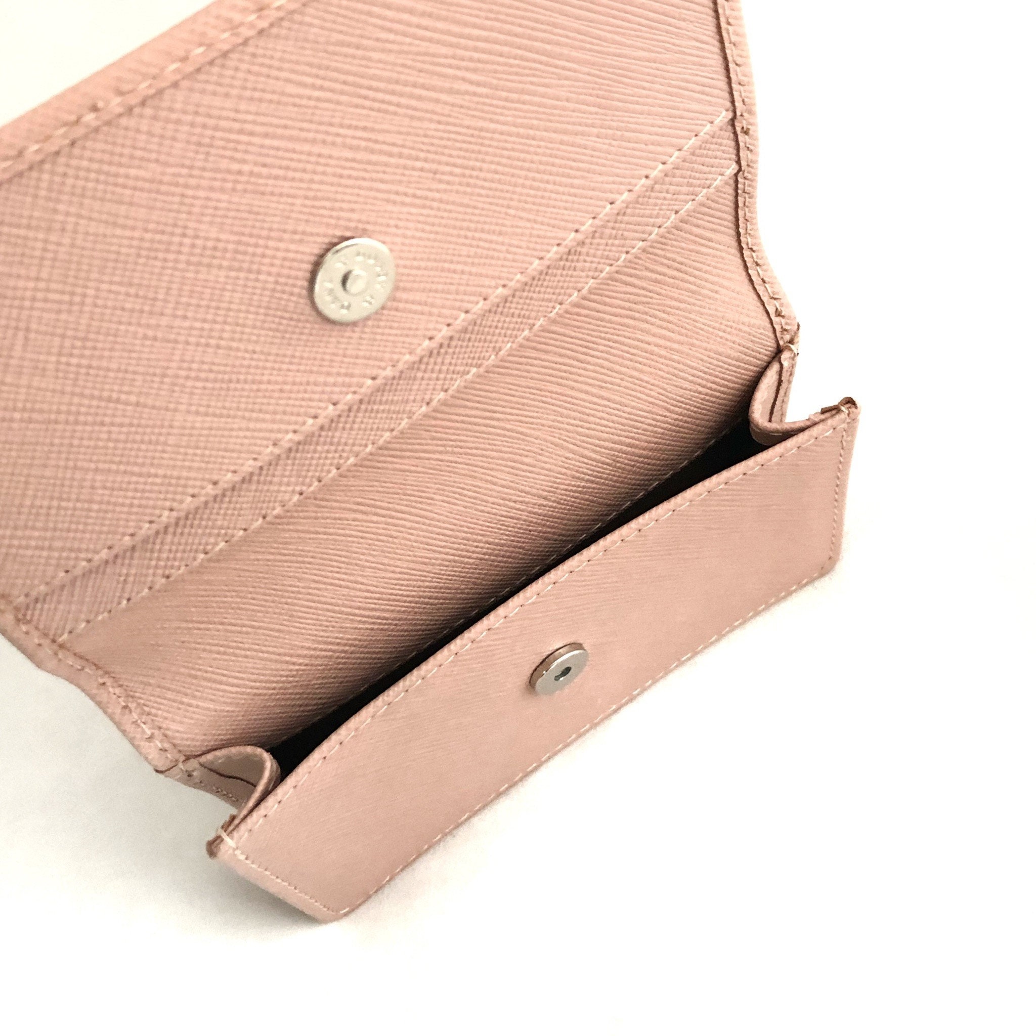 Personalized Business Card Wallet Monogram Card Wallet Etsy