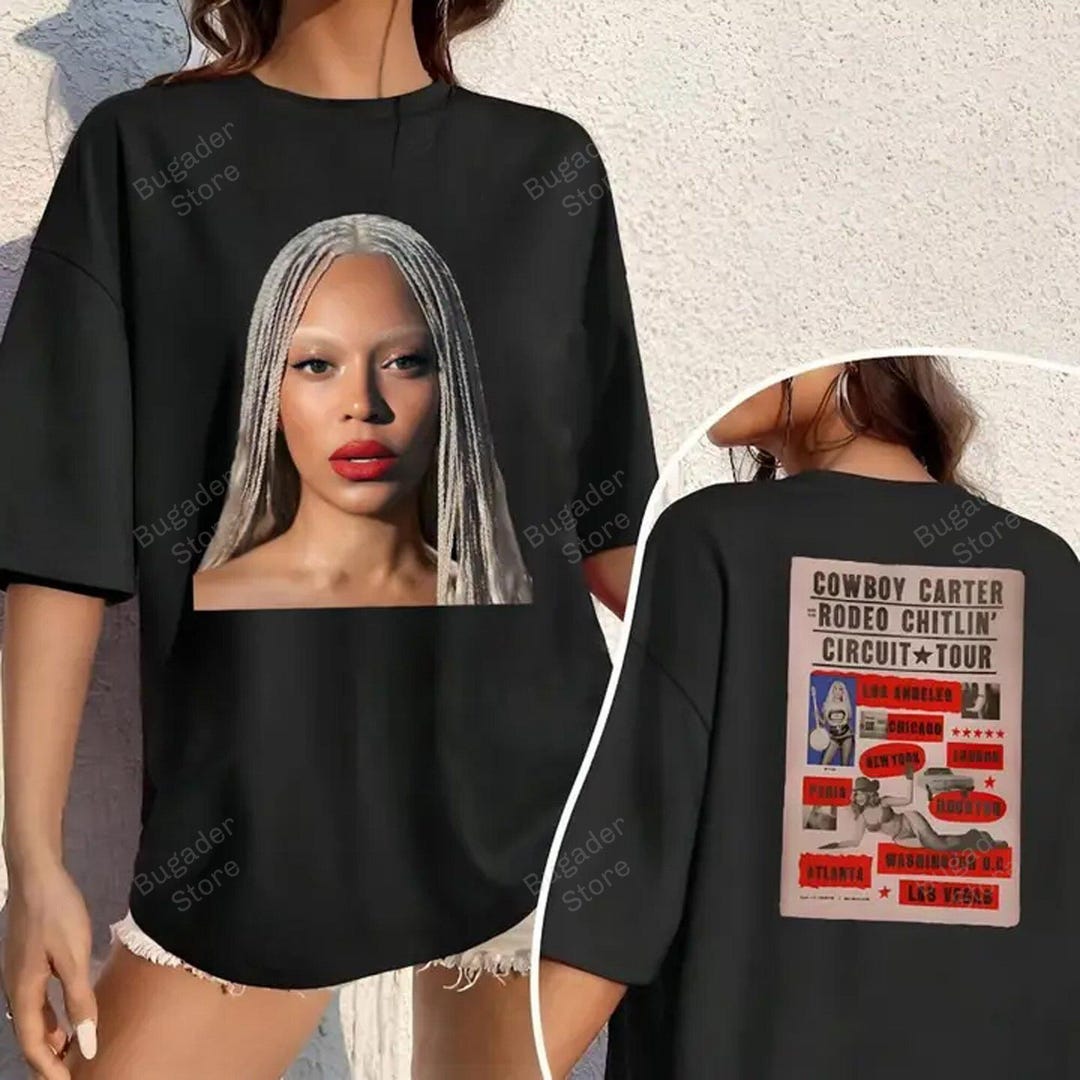 Beyoncé Rodeo Chitlin Circuit Tour 2025 Merch, Cowboy Carter Beyoncé T ...