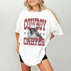 Camisa vintage de Cowboy Carter, camisa de Beyhive Merch, camisa de Bey Haw Rodeo, Cowboy Carter Summer Vibes Tour Music