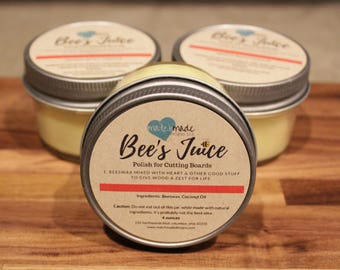 Bee's Juice Cutting Board Polish