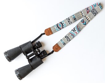 Strap for ethnic style binoculars