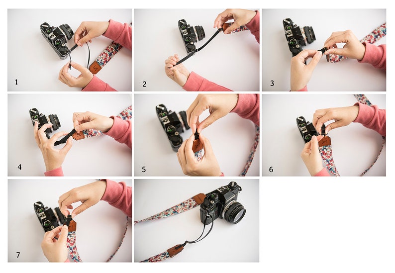 PARENTHESEPARIS – Sangle appareil photo PARENTHESEPARIS – Sangle appareil photo