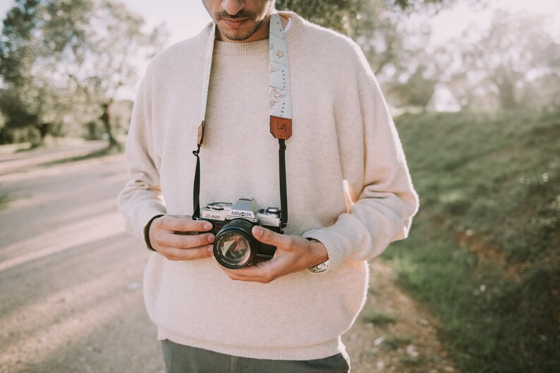 Camera strap SLR DSL compatible camera accessory for Nikon Sony Olympus Pentax, Fujifilm and digital cameras image 5