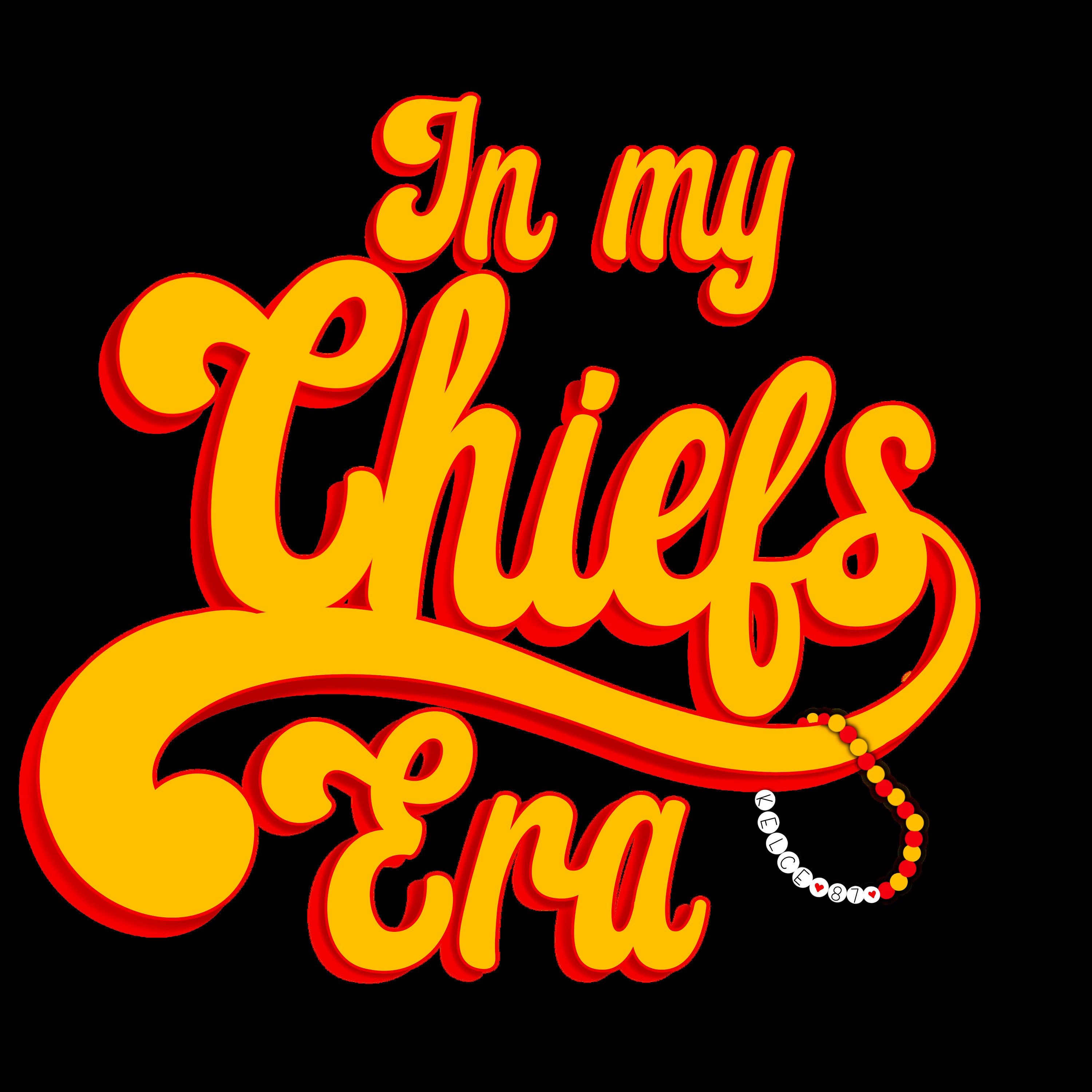 In My Chiefs Era Kansas City Travis Kelce Taylor Swift Friendship Bracelet 87 Sublimation Design
