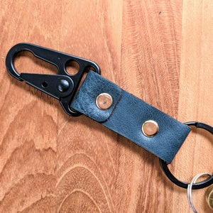 Leather Key Ring/Hook