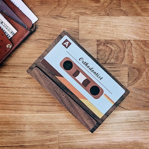 Cassette Business Card Case / Holder image 6