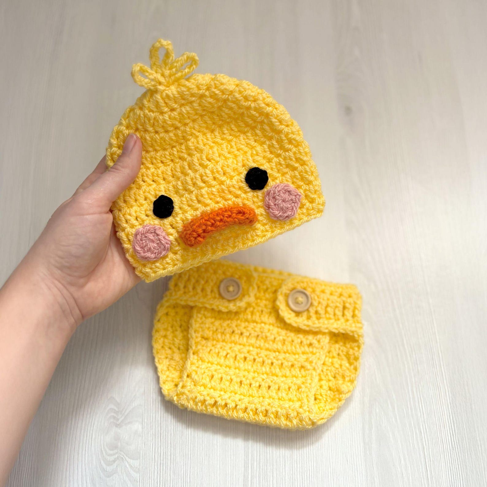 Disfraz De Pollito Amarillo Para Bebés Recién Nacidos – Body De Lana Con Capucha Y Zapatos, Conjunto Completo Para Fotos, Carnaval Y Pascua (0-18 Meses)
