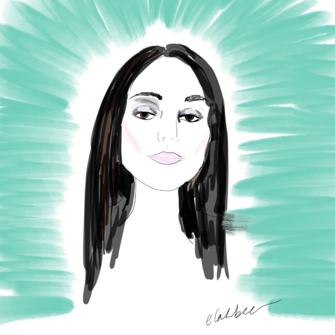 Portrait Digital Illustration Gift, Gift for Bridal Party, Custom Art