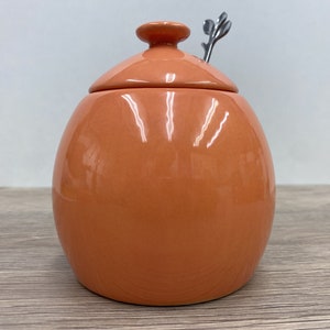 Halloween Sugar Bowl with Lid and Spoon
