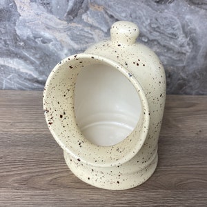 Salt Pig Honey Speckle Glaze