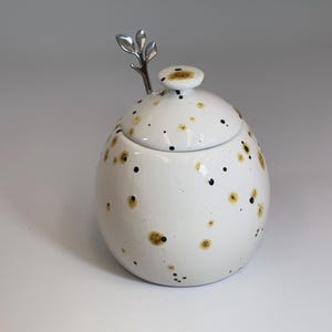 Sugar Bowl with Lid, Jam Pot, Engagement Gift