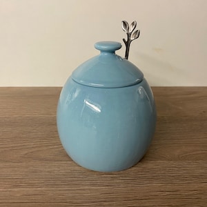 Ice Blue Sugar Bowl