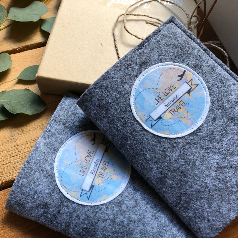 Passport envelope set Personalised wedding gift for Etsy