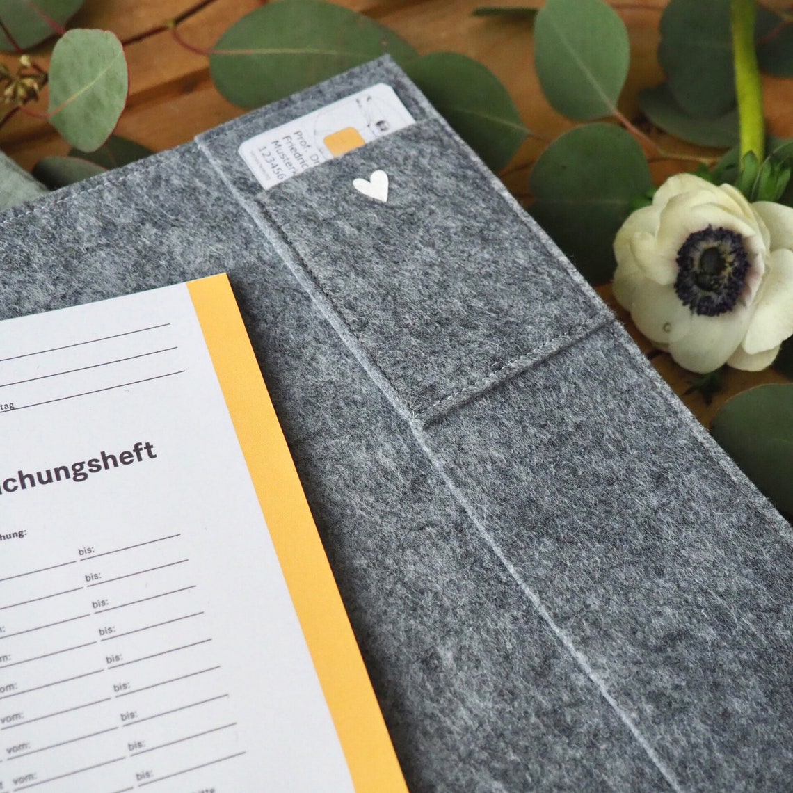 UHeftHülle personalisiert Hülle für das Untersuchungsheft Etsy