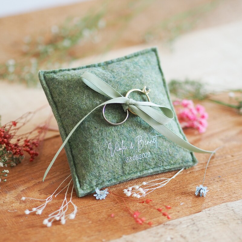 Wedding Ring Pillow - Etsy