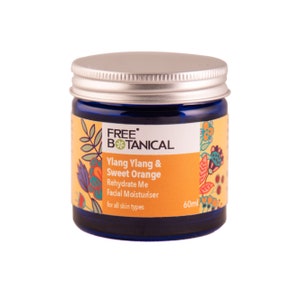 Orange & Ylang Ylang Organic Facial Moisturiser - Free Botanical