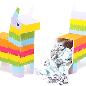 Fiesta party. Pinata favor box. Fiesta party decoration