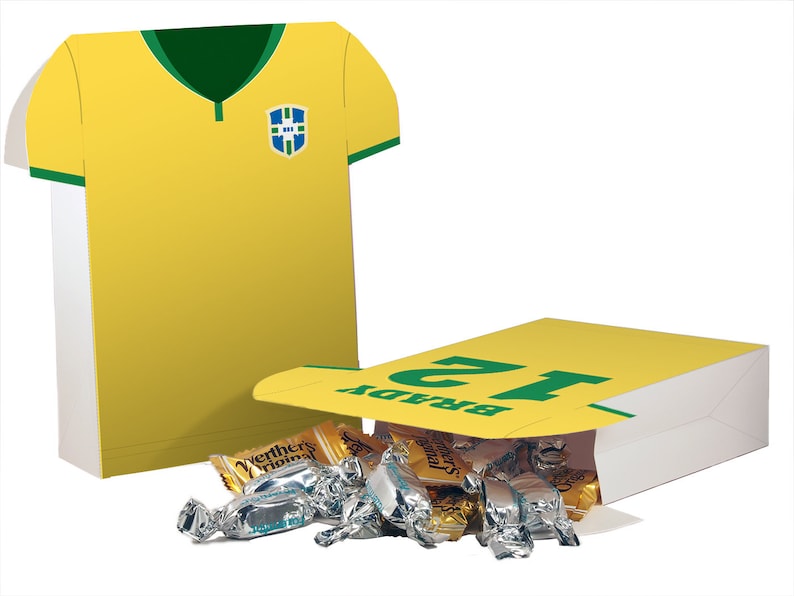 Soccer Themed Favor Bag. Soccer Jersey Favor Bag. Soccer Etsy Sweden