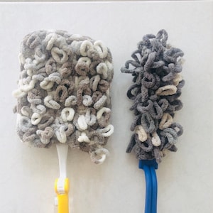 Dual sided Reusable Duster Cover- eco friendly / economical duster / cleaning rag