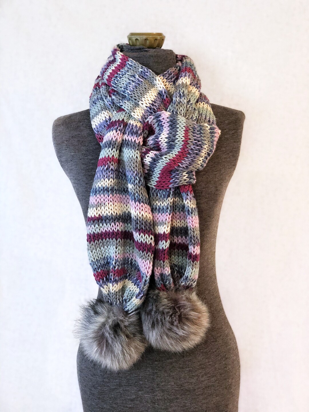 Andraab Rung Birungaa Striped Scarf