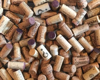 Used Wine Corks - Recycled Wine Corks -bulk craft supply - wine corks for crafts - wine corks for weddings - Champagne corks