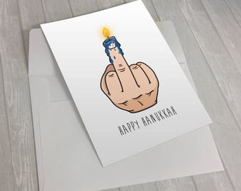 Hanukkah card, Greeting Card, Holiday Card, Happy Hanukkah