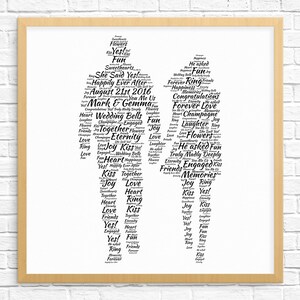 REGALO DE COMPROMISO personalizado - Arte de palabras - Impresión artística - Arte imprimible - Regalo de compromiso único para pareja - Tarjeta de compromiso - Diseño de pareja