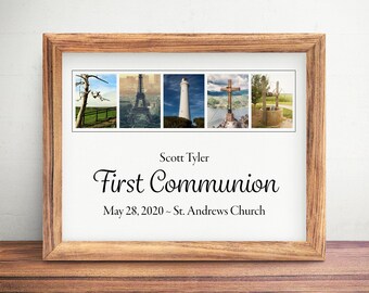 Personalized First Communion gift for Girl or Boy, First Communion Gift, First Holy communion gift Girl or Boy 1st Communion Gift Idea