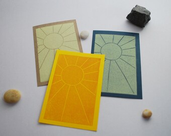 Little greeting card Sun