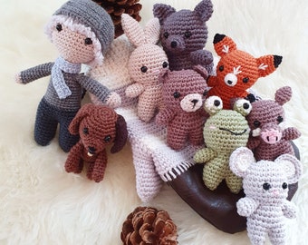 Skinnvotten Story Crochet Pattern (Norsk)
