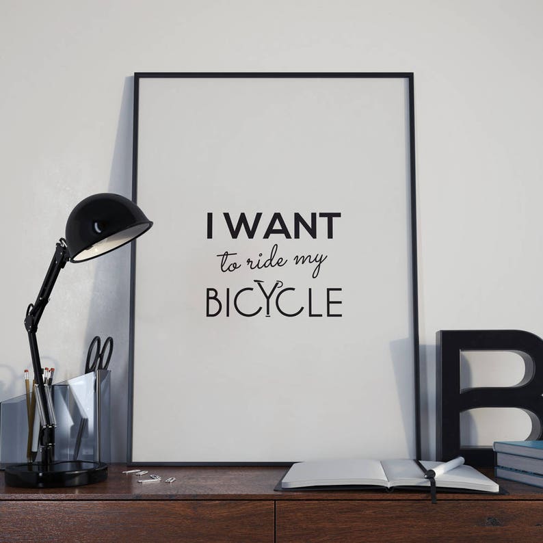 queen i want to ride my bicycle