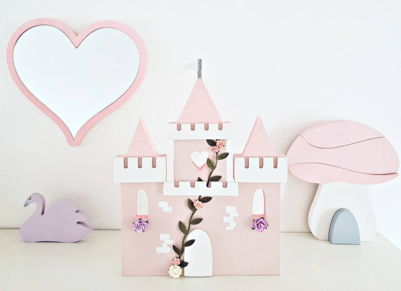 girls wooden castle